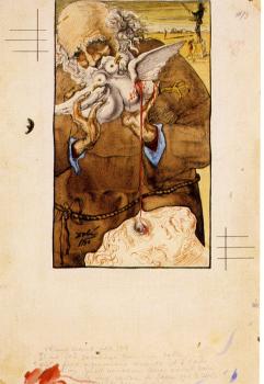 Salvador Dali : Illustration for The Autobiography of Benvenuto Cellini